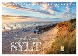 Verzaubert von Sylt (Tischkalender 2024 DIN A5 quer), CALVENDO Monatskalender