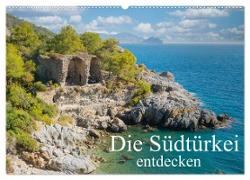 Die Südtürkei entdecken (Wandkalender 2024 DIN A2 quer), CALVENDO Monatskalender