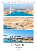 Suezkanal - Urlaubsplaner (Wandkalender 2024 DIN A4 hoch), CALVENDO Monatskalender