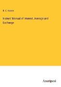 Haines' Manual of Interest, Average and Exchange