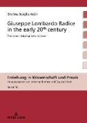 Giuseppe Lombardo Radice in the early 20th century
