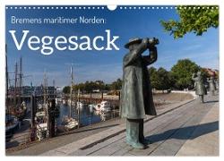 Bremens maritimer Norden: Vegesack (Wandkalender 2024 DIN A3 quer), CALVENDO Monatskalender