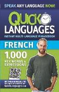 Quick Languages - English-French Phrasebook / Guide de conversation anglais-français