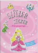 Glitzer Sticker Malbuch. Prinzessinnen