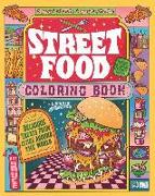 Street Food Coloring Book