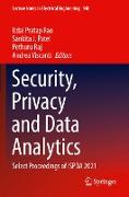 Security, Privacy and Data Analytics