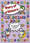 Diary of a Unicorn Coloring Book