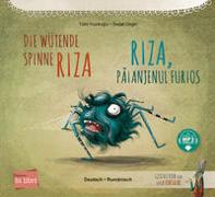 Die wütende Spinne Riza. Deutsch-Rumänisch