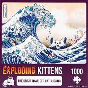 Exploding Kittens Puzzle: The Great Wave off Cat-a-gawa