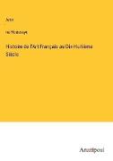 Histoire de l'Art Français au Dix-Huitième Siècle