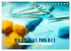 Hospital FotoArt (Tischkalender 2024 DIN A5 quer), CALVENDO Monatskalender