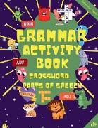 English Grammar Activity Book - Parts of Speech - Level 2 (Crossword Puzzle, 8-10 years)