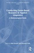 Conducting Genre-Based Research in Applied Linguistics