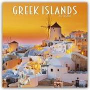 Greek Islands - Griechische Inseln 2024 - 16-Monatskalender