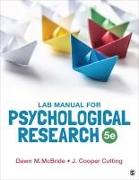 Lab Manual for Psychological Research