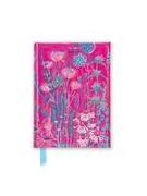 FLAME TREE Notizbuch Kunst mit Magnetverschluss, Pink Garden House Lucy Innes Williams