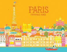 Paris Coloring Book