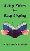 Every Psalm for Easy Singing