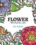 Flower Mandalas Coloring Book