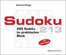 Sudokublock 213 (5 Exemplare à 2,99 €)