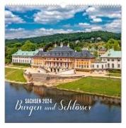 Kalender Burgen und Schlösser Sachsen 2024