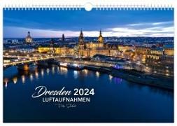 Kalender Dresden Luftaufnahmen 2024