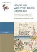 Libanet und Wittig vom Jordan (Heidin III)