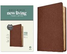 NLT Super Giant Print Bible, Filament-Enabled Edition (Red Letter, Genuine Leather, Brown)