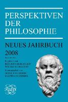 Perspektiven Der Philosophie: Neues Jahrbuch Band 34 - 2008