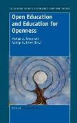 Open Education and Education for Openness