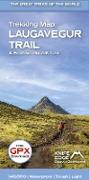 Trekking Map: Iceland's Laugavegur Trail (& Fimmvorduhals Trail)