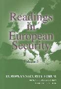 Readings in European Security, Volume 5