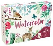 Watercolor - Die wunderbare Kreativbox. Mit Anleitungsbuch und Material