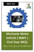 Mechanic Motor Vehicle First Year MCQ