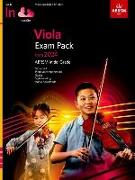 Viola Exam Pack from 2024, Initial Grade, Viola Part, Piano Accompaniment & Audio