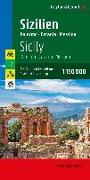 Sizilien, Straßen- und Freizeitkarte 1:150.000, freytag & berndt