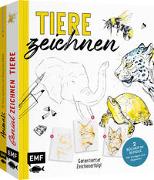 Tiere zeichnen – Das XXL-Starter-Set: Zwei Bücher im Bundle