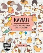 Kawaii: 75 süße Katzen zeichnen – Mit Schritt-Anleitungen