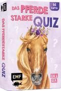 Kartenspiel: Das pferdestarke Quiz von den beliebten Social-Media-Stars Lia und Lea – # ponylife