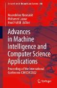 Advances in Machine Intelligence and Computer Science Applications