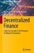 Decentralized Finance