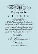 The Art of Playing on the Violin. [Facsimile of 1751 edition]