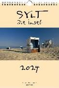 Sylt-die Insel 2024 A4 Kalender