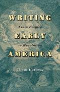 Writing Early America