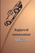 Libro di bordo per la manutenzione dell'auto