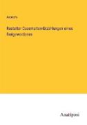 Rastatter Casematten-Erzählungen eines Freigewordenen