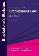 Blackstone's Statutes on Employment Law