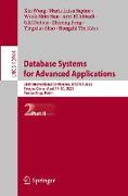 Database Systems for Advanced Applications