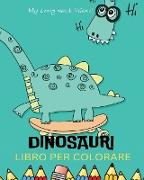 Dinosauri Libro da colorare