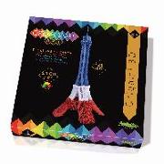 CREAGAMI - Origami 3D Eiffelturm franz. Fahne 1100 Teile